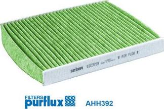 Purflux AHH392 - Фільтр, повітря у внутрішній простір autocars.com.ua