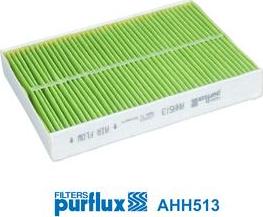 Purflux AHH513 - Фільтр, повітря у внутрішній простір autocars.com.ua