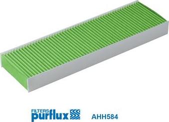 Purflux AHH584 - Фільтр, повітря у внутрішній простір autocars.com.ua