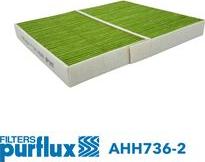 Purflux AHH736-2 - Фільтр, повітря у внутрішній простір autocars.com.ua