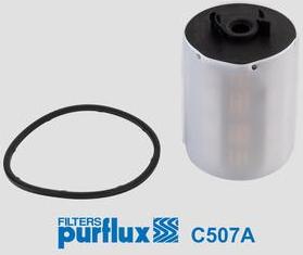 Purflux C507A - Топливный фильтр avtokuzovplus.com.ua