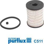 Purflux C511 - Топливный фильтр avtokuzovplus.com.ua