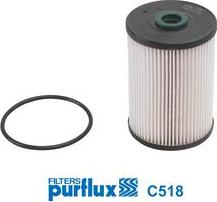 Purflux C518 - Фільтр палива autocars.com.ua