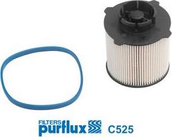 Purflux C525 - Фільтр паливний autocars.com.ua