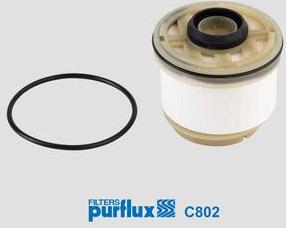 Purflux C802 - Паливний фільтр autocars.com.ua