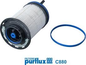 Purflux C880 - Паливний фільтр autocars.com.ua