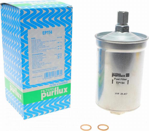 Purflux EP154 - Топливный фильтр avtokuzovplus.com.ua