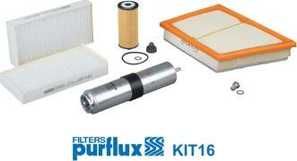 Purflux KIT16 - Комплект фільтра autocars.com.ua