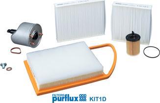 Purflux KIT1D - Комплект фильтра avtokuzovplus.com.ua