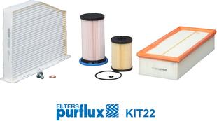 Purflux KIT22 - Комплект фільтра autocars.com.ua