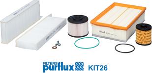 Purflux KIT26 - Комплект фільтра autocars.com.ua