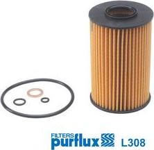 Purflux L308 - Масляный фильтр autodnr.net