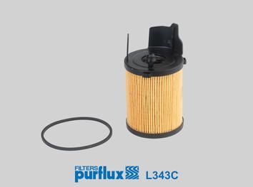 Purflux L343C - Масляный фильтр avtokuzovplus.com.ua