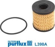 Purflux L398A - Фільтр масла Scudo-Jumpy-Expert 2.0MJTD-HDI-2.0i 07> autocars.com.ua