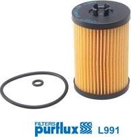 Purflux L991 - Масляный фильтр avtokuzovplus.com.ua