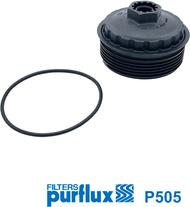 Purflux P505 - Крышка, корпус масляного фильтра avtokuzovplus.com.ua