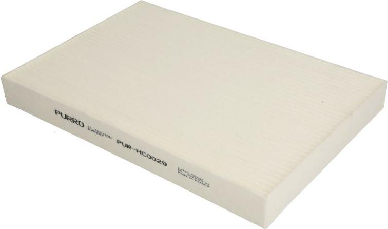 PURRO PUR-HC0029 - Фільтр, повітря у внутрішній простір autocars.com.ua