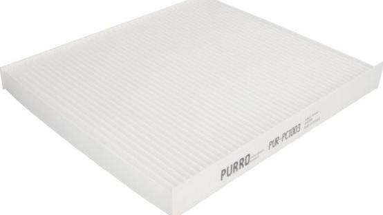 PURRO PUR-PC1003 - Фільтр, повітря у внутрішній простір autocars.com.ua