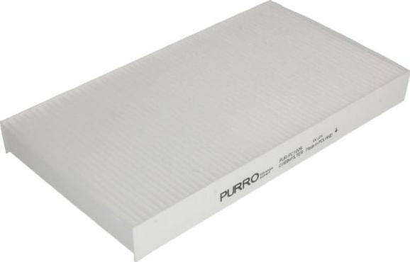 PURRO PUR-PC1005 - Фільтр, повітря у внутрішній простір autocars.com.ua
