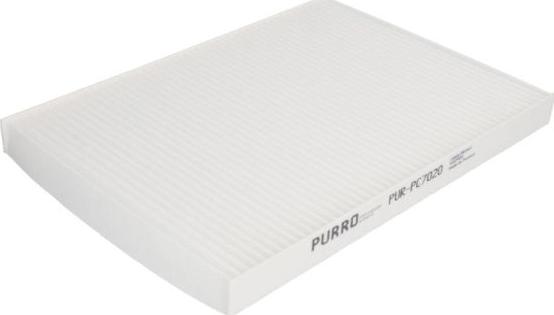 PURRO PUR-PC7020 - Фільтр, повітря у внутрішній простір autocars.com.ua