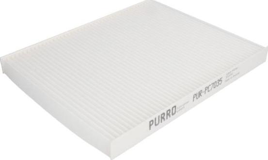 PURRO PUR-PC7035 - Фільтр, повітря у внутрішній простір autocars.com.ua