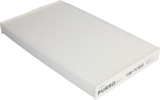 PURRO PUR-PC8011 - Фильтр воздуха в салоне avtokuzovplus.com.ua