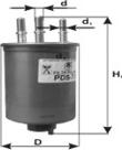 PZL Filters PDS79 - Паливний фільтр autocars.com.ua