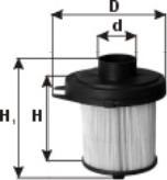PZL Filters WA22185 - Повітряний фільтр autocars.com.ua