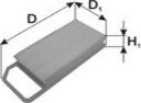 PZL Filters WA50340 - Повітряний фільтр autocars.com.ua