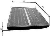 PZL Filters WA591600 - Повітряний фільтр autocars.com.ua