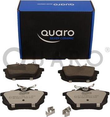 QUARO QP0027C - Тормозные колодки, дисковые, комплект avtokuzovplus.com.ua