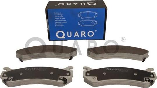 QUARO QP0131 - Гальмівні колодки, дискові гальма autocars.com.ua
