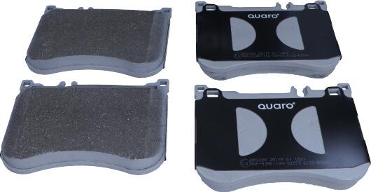 QUARO QP0229 - Гальмівні колодки, дискові гальма autocars.com.ua