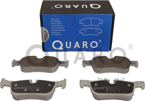 QUARO QP0244 - Гальмівні колодки, дискові гальма autocars.com.ua