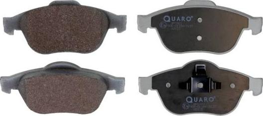 QUARO QP0383 - Тормозные колодки, дисковые, комплект avtokuzovplus.com.ua