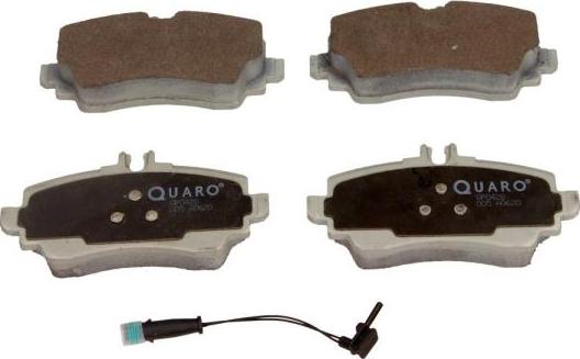 QUARO QP0428 - Гальмівні колодки, дискові гальма autocars.com.ua
