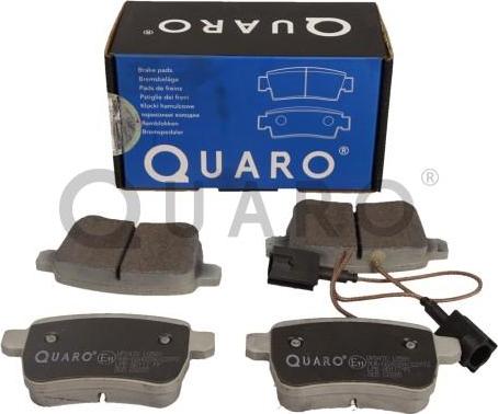 QUARO QP0470 - Гальмівні колодки, дискові гальма autocars.com.ua