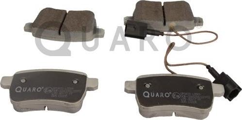 QUARO QP0470 - Гальмівні колодки, дискові гальма autocars.com.ua