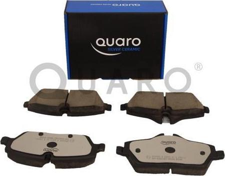 QUARO QP0640C - Тормозные колодки, дисковые, комплект avtokuzovplus.com.ua