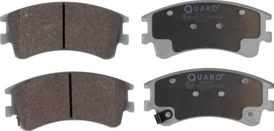 QUARO QP0655 - Тормозные колодки, дисковые, комплект autodnr.net