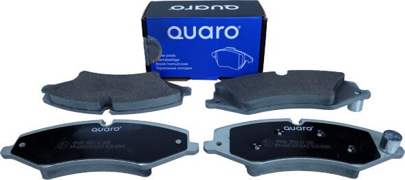 QUARO QP0686 - Тормозные колодки, дисковые, комплект avtokuzovplus.com.ua