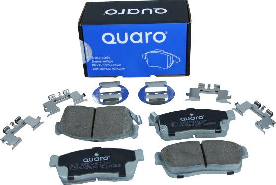 QUARO QP0729 - Тормозные колодки, дисковые, комплект autodnr.net