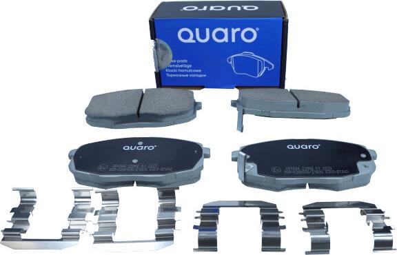 QUARO QP0846 - Тормозные колодки, дисковые, комплект autodnr.net