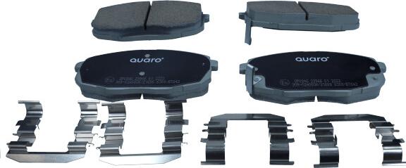 QUARO QP0846 - Тормозные колодки, дисковые, комплект autodnr.net