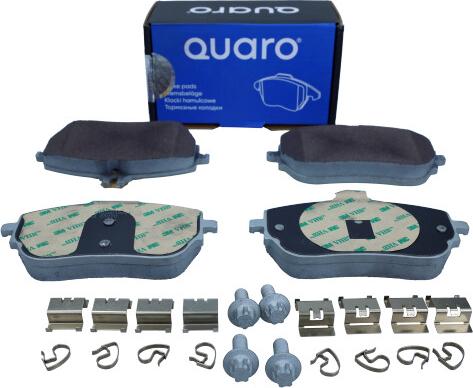 QUARO QP0941 - Тормозные колодки, дисковые, комплект avtokuzovplus.com.ua