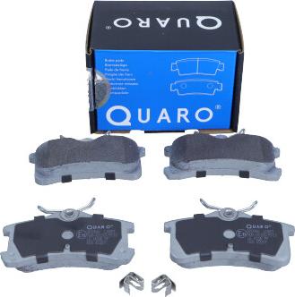 QUARO QP0966 - Гальмівні колодки, дискові гальма autocars.com.ua