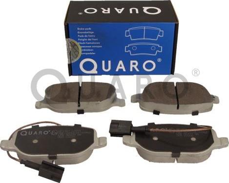 QUARO QP1487 - Гальмівні колодки, дискові гальма autocars.com.ua