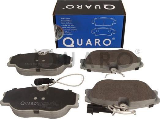 QUARO QP2052 - Гальмівні колодки, дискові гальма autocars.com.ua