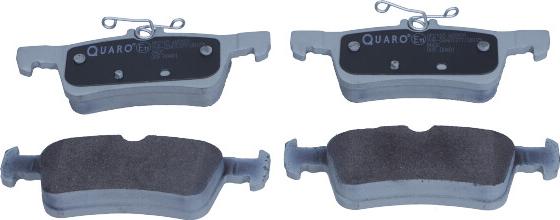 QUARO QP2165 - Гальмівні колодки, дискові гальма autocars.com.ua