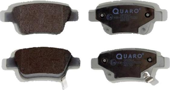 QUARO QP2562 - Тормозные колодки, дисковые, комплект avtokuzovplus.com.ua